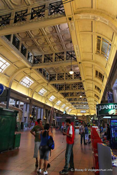 Retiro Mitre estação, o Grand Hall, Buenos Aires - Argentina