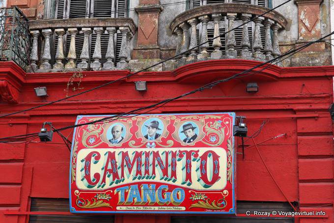 Caminito Tango, La Boca, em Buenos Aires - Argentina
