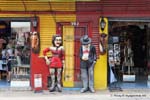 Estátuas de rua, La Boca, Araoz de Lamadrid, Buenos Aires, Argentina.