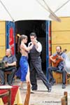 La Boca, tango, guitarra e bandoneon em Magallanes, Buenos Aires, Argentina.