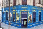 Un lugar azul y oro, restaurante La Boca, em Buenos Aires, Argentina.