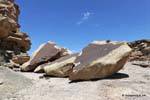 Pratos quebrados, Ischigualasto, Valle de la Luna, Argentina.