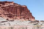 Roche vermelho, Ischigualasto, Vale da Lua, Argentina.