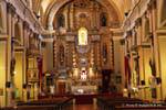 Altar, a Basílica de São Francisco, Mendoza, Argentina.
