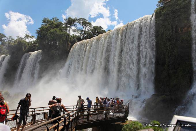 Salto Bossetti e Adan y Eva salto, Cataratas do Iguaçu - Argentina