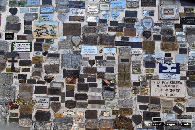 Placas votivas, Difunta Correa Argentina - Argentina