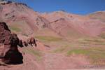 colinas Eva Peron, Ruta 7 Las Cuevas, Argentina.