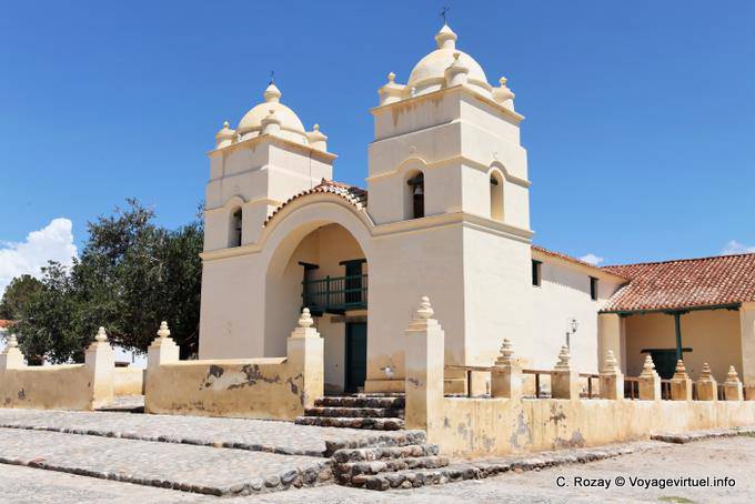 Vista de fora, Iglesia San Pedro Nolasco, Molinos - Argentina