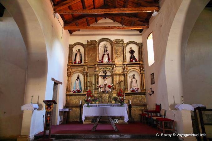 O altar, Iglesia San Pedro Nolasco, Molinos - Argentina