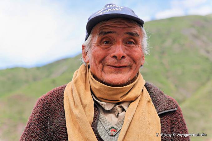Retrato de um velho, Quebrada El Carril antes Escoipe - Argentina