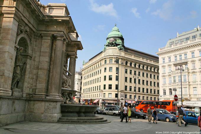 Albertina Platz, Danubius Generali Brunnen Haus - Viena - Austria