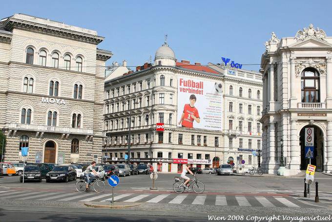 Ligações Burgtheater, passeio - Viena - Austria