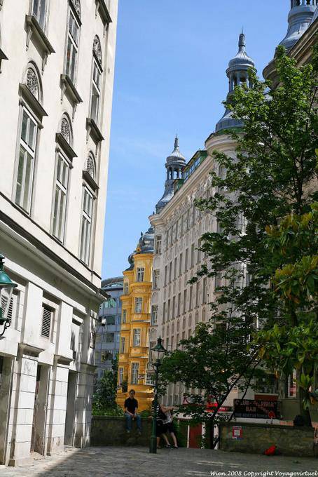 Fleischmarkt desde Ruptplatz - Viena - Austria