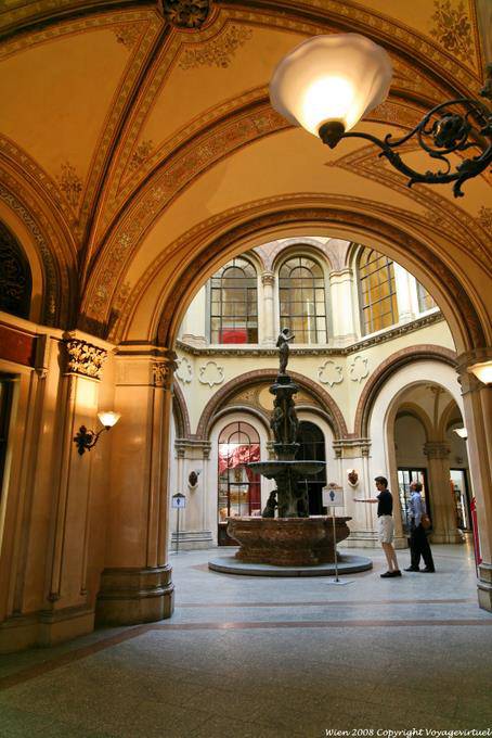 Freyung Ferstel, Archway e clarabóias - Viena - Austria