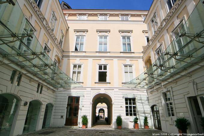 Freyung, Kinski Palace pátio - Viena - Austria