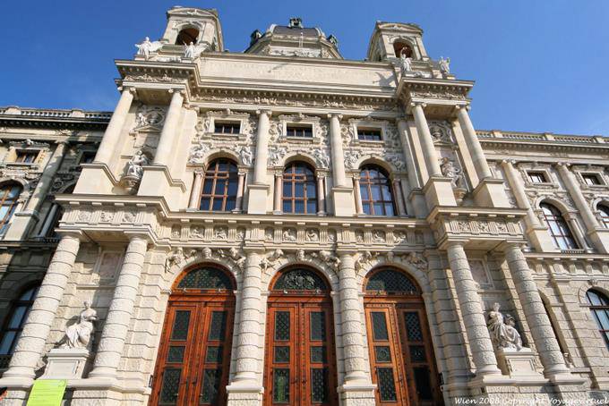 Kunsthistoriches Museum, fachada principal - Viena - Austria