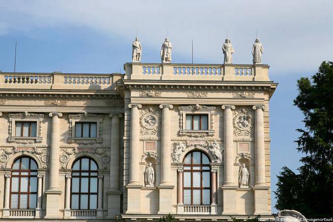 Kunsthistoriches Museum, olhar à direita - Viena - Austria