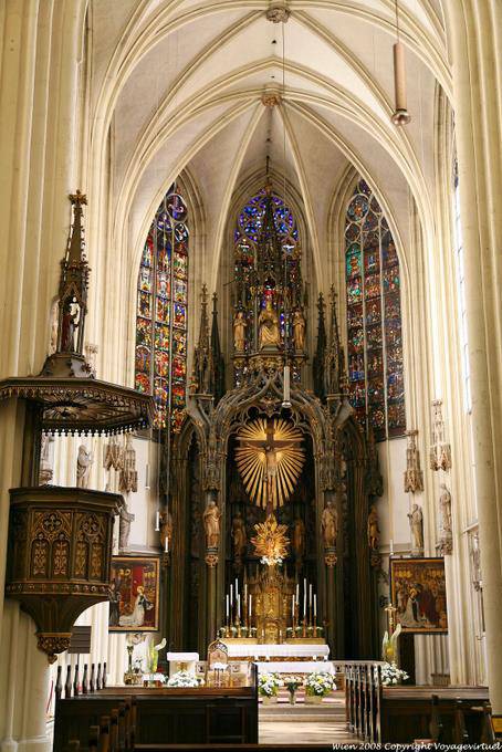 Maria Am Strand, Blick Auf den Altar - Viena - Austria