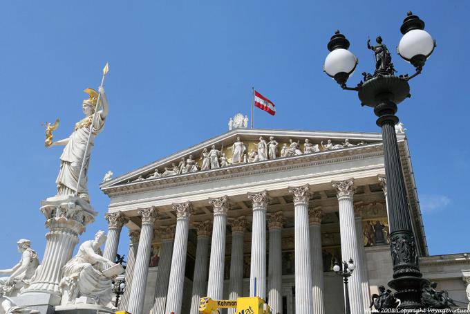 Reichsratsgebaude Parlamento - Viena - Austria