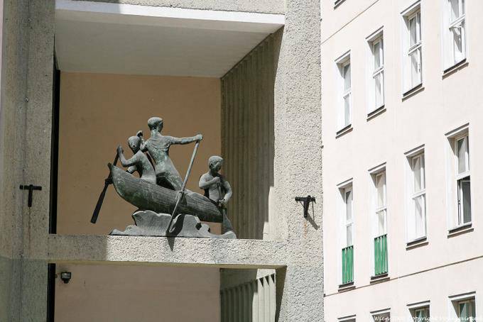 Salvatorgasse os remadores - Viena - Austria