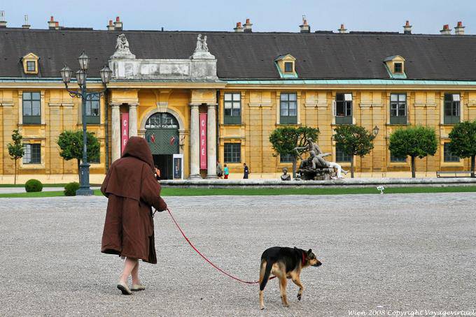 Schönbrunn, visite a cauda inferior - Viena - Austria