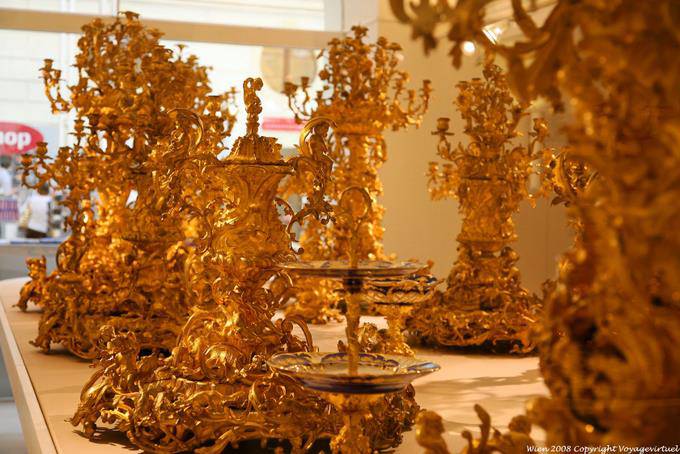 Sissi Museum, finesse de trabalho - Viena - Austria