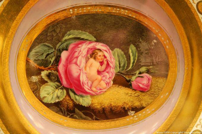 Sissi Museum, as crianças nascem em rosas - Viena - Austria