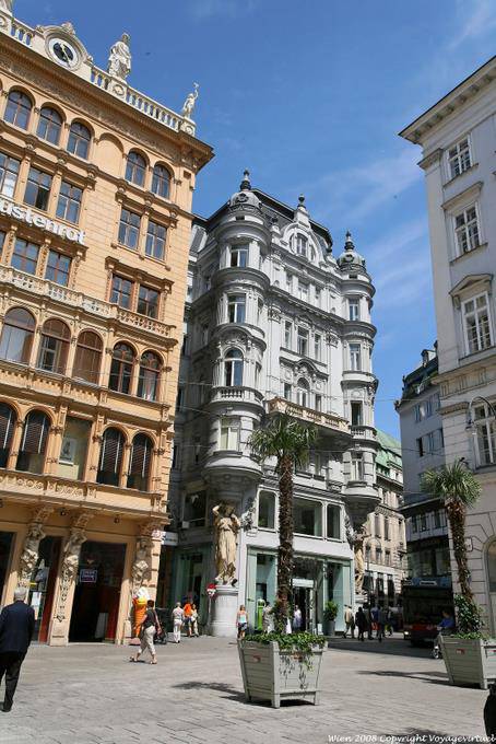 Graben, Palace verticais - Viena - Austria