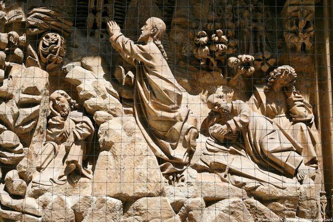 Stefansdom, Escultura no detalhe de volta - Viena - Austria