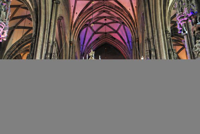 Stephansdom, Catedral interior de Santo Estêvão - Viena - Austria