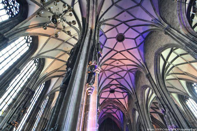 Stephansdom, nervuras da abóbada - Viena - Austria