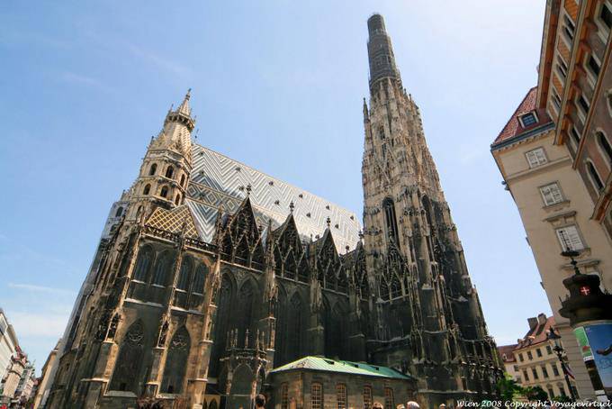 Stephansdom Catedral Panorama - Viena - Austria