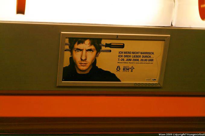 Ubahn, exibe Werd Ich Nicht Nárrisch - Viena - Austria