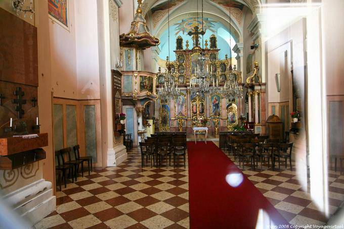 Ukrainische St. Barbara-Kirche, vista interior - Viena - Austria