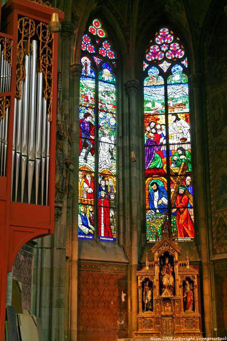 Igreja Votiva, votiva Chapel em uma ala - Viena - Austria