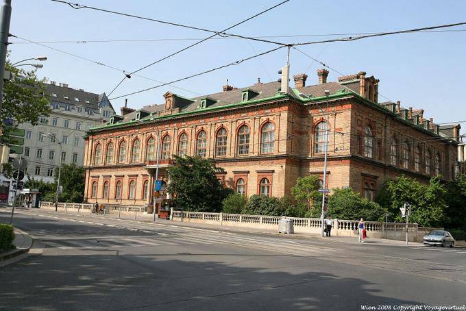 Währingerstraße, casa de tijolos - Viena - Austria
