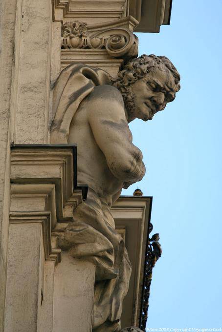 Wipplingerstrasse, cara engraçada - Viena - Austria