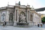 Albertina Platz Albrecht Ou Danubius Fountain, Viena - Austria.