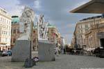 Albertina Platz, Mahnmal Gegen Krieg und Faschismus, Viena - Austria.