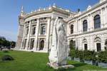 Burgtheater, escultura, Viena - Austria.