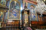 Fleischmarkt, Griechische Kirche, trono, tintas e esmaltes, Viena - Austria.