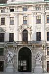 Hofburg, as 12 estátuas de Hércules, Viena - Austria.