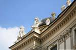 Hofburg, telhado, Viena - Austria.