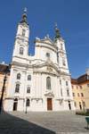 Jodok Fink Platz, Igreja Piaristenkirche, Viena - Austria.