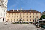 Jodok Fink Platz, coluna Piaristenkirche Maria Treu, Viena - Austria.