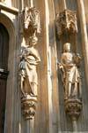 Minoritenkirche, estátuas Finesse, Viena - Austria.