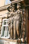 Palais Pallavicini, Josefsplatz, Prunkvolle Portal, Viena - Austria.