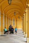Schönbrunn, Corrida sob os arcos, Viena - Austria.