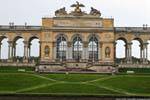 Gloriette Schönbrunn parte central arco triunfal, Viena - Austria.