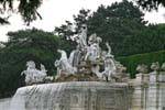 Schönbrunn, Neptunes Fountain conduzida por Franz Anton Zauner, Viena - Austria.